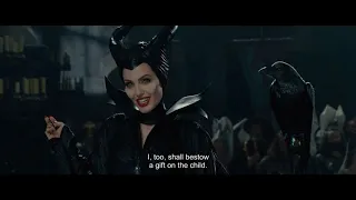 Maleficent (2014) Full English Subtitles - Maleficent's Curse Scene