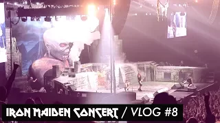 IRON MAIDEN CONCERT | Sportpaleis Antwerp | VLOG #8 | Emmelie Herwegh