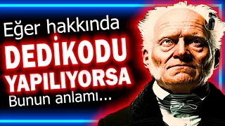 Arthur Schopenhauer'ın Kendimiz Hakkında Çok Şey Anlatan Sözleri-Sözler|  Hayat Değiştiren Alıntılar