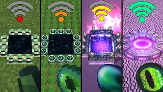 ender portals with different Wi-Fi in Minecraft