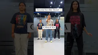 Tutorial for this Trend 😍✨ #chaleya #gmdancecentre #dancetutorial #shorts