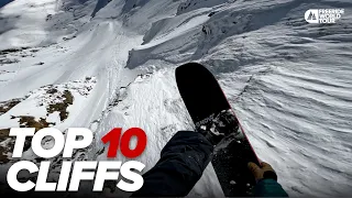 Best Stomps of the Season I Top 10 Cliffs of the Freeride World Tour 2023