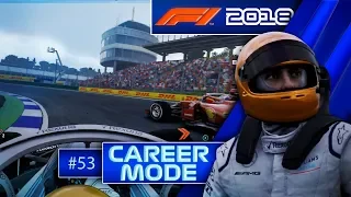 ACTION ALL RACE LONG! F1 2018 Williams Road To Glory Career Mode Season 3 Round 11 German GP