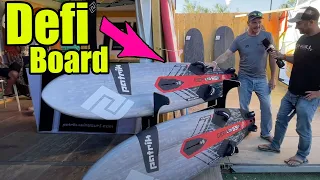 What Board do you need for the Defi Wind?  Patrik talks us through his board range...