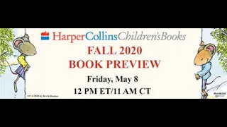 HarperCollins Fall 2020 Book Preview