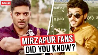 20 Facts You Didn't Know About Mirzapur