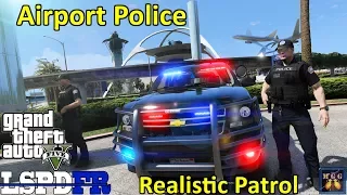 Airport Police Patrol Pulled Over Khal Drogo GTA 5 LSPDFR Episode 178