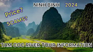 NINH BINH vietnam, river boat tour (TAM COC), full travel guide, EVERYTHING YOU NEED TO KNOW 2024