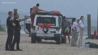 Coast Guard gives demonstration on how to escape rip currents