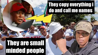 Malema drops a big bomb about Operation Dudula Members | They are small minded copycats 😯😮