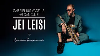 Jei Leisi - Gabrielius Vagelis, 69 Danguje (SAX COVER by BEARDED SAXOPHONIST)