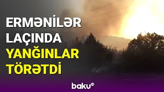 Ermənilər Laçında yanğınlar törətdi - BAKU TV (31.08.2022)