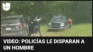 Revelan video en el que policías de Carolina del Norte le disparan por lo menos 50 veces a un hombre