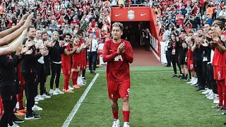 Firmino says goodbye to his friends and liverpool fans | Liverpool vs Aston Villa