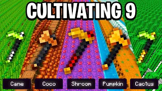 I Upgraded ALL Farming tools to Cultivating 9! (Hypixel Skyblock)