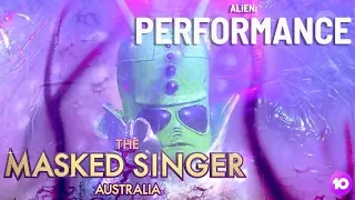 The Alien Performs: Born This Way | Season 1 Ep 1 | The Masked Singer Australia