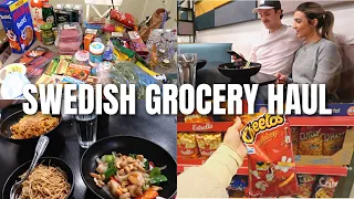 Life In Sweden: ICA MAXI Grocery Haul | Swedish Snacks & American Brands I Have Found! + Dinner Out!