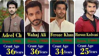 Top 50 Pakistani Actors Name And Age 2024 | Pakistani Actors | Paki Drama