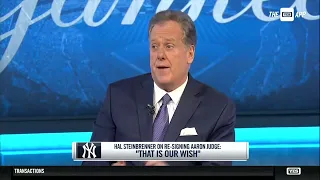 Bob Lorenz and Michael Kay recap Hal Steinbrenner's words about re-signing Aaron Judge