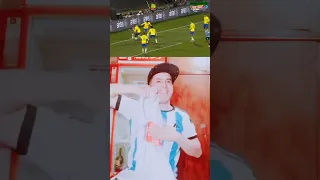 Reacción Gol de Nico De la Cruz a Brasil!