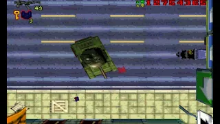 GTA 1 Found 3 Tank's On Liberty City