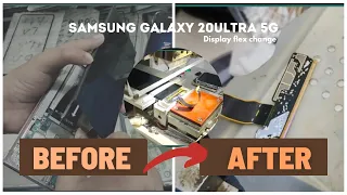 Samsung Note 20ultra 5G display flex change || display replacement