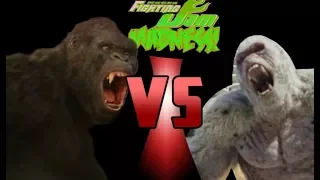 Mugen Fighting Jam Madness: Kong (Skull Island) vs. George (Rampage!)