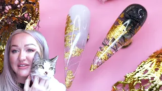 Brand New Gold Leaf Netting | Encapsulation Technique ft. Suki the Cat