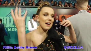 Millie Bobby Brown at Godzilla  King of the Monsters