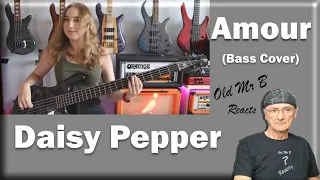 Daisy Pepper - Amour - The Warning (Bass Cover) (Reaction)