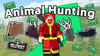 What's the BEST Animal to Hunt? - The Wild West - Roblox