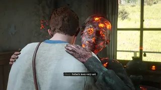 If Arthur throws dynamite at Mary you will get this Creepy Scene