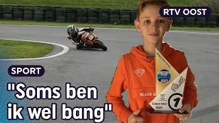 MotoGP-talent Ruben (12): geen rijbewijs maar wel 150 km/u op de baan | RTV Oost
