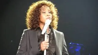 Whitney Houston Introduction to Look To You Live Tour 2010 Nottingham