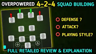 Overpowered 4-2-4 squad building | 424 review | Best attacking formation | customize | efootball