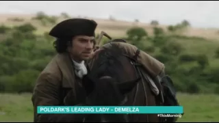 Poldark's Eleanor Tomlinson on ITV This Morning