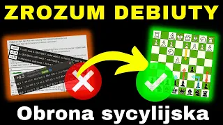 Debiuty szachowe #2 - Obrona Sycylijska (warianty Najdorfa Tajmanowa itp.) || Szachy poradnik