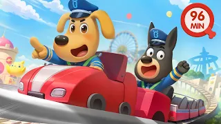 Have Fun at Amusement Park | Play Safe | Cartoons for Kids | Safety Tips | Sheriff Labrador