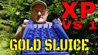 XP VS 1 Gold Sluice Test - Goldwaschen mit der Vortex Rinne