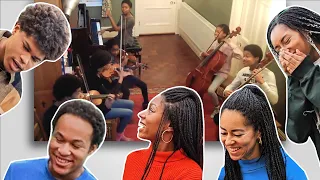 The Kanneh-Mason family react to their very first viral video | Classic FM