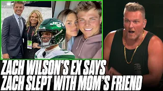 Zach Wilson Accused Of Hooking Up With His Mom's Friend?! | Pat McAfee Reacts