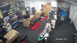 Burglary at Salisbury dealership