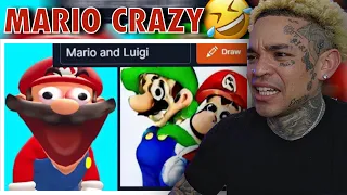SMG4 - Mario Reacts To AI Generated Images [reaction]