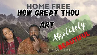 My wife FIRST TIME Reaction to Home Free- How great thou art|| Nigerian reacts