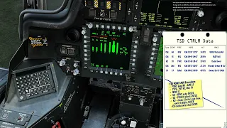 DCS AH-64D Apache Lesson 3 - TSD Navigation
