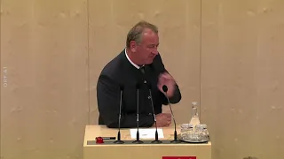 2018 09 26 Nationalratssitzung zeitversetzt 003 Wolfgang Zanger FPÖ