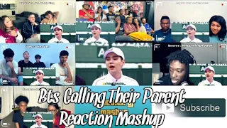 BTS Calling their parents | Reaction Mashup