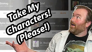 Six Characters You Should Steal From My D&D Beyond Library! | The Many Ways To Build a D&D Character