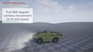 BRDM-2 vehicle rigging demonstration