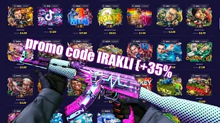 CASE OPENING სიახლე | forcedrop_ზე |promo code IRAKLI +35%|